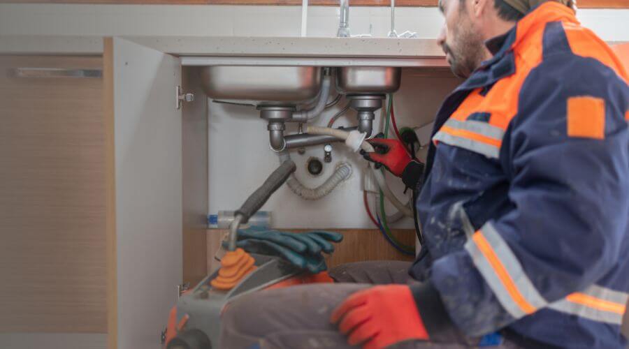 Professional slab leak plumber services in Peru, IA